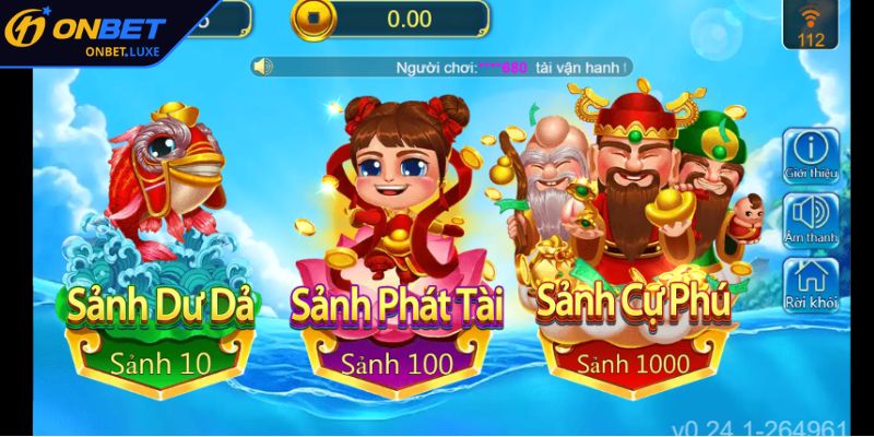 Bắt đầu tham gia game