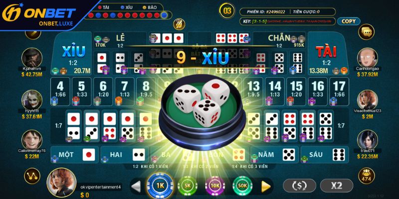 Cách tính điểm game Tài Xỉu