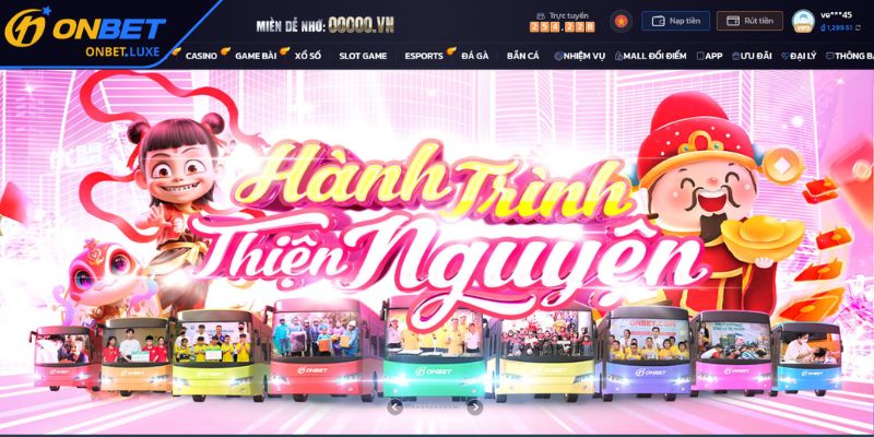 Đăng nhập vào tài khoản ONBET