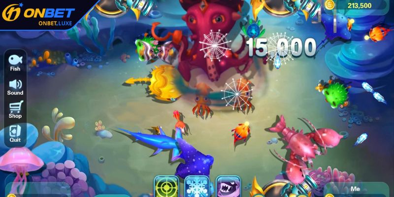 Hệ sinh vật đa dạng tại Bắn Cá ONBET