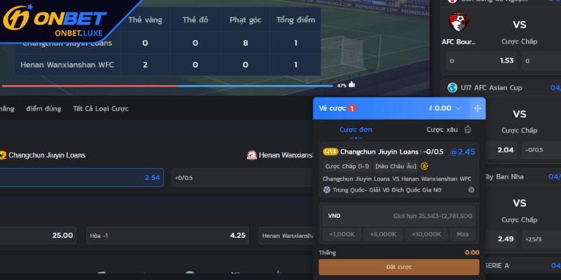 Đa dạng lựa chọn kèo linh hoạt cược