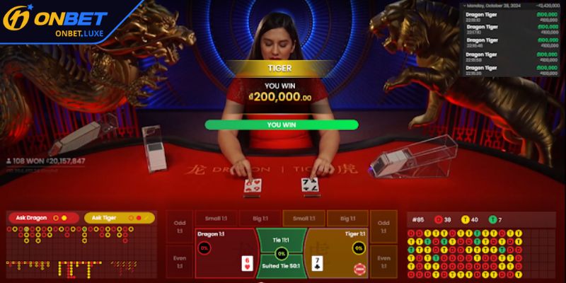 Dragon Tiger nhanh gọn hấp dẫn