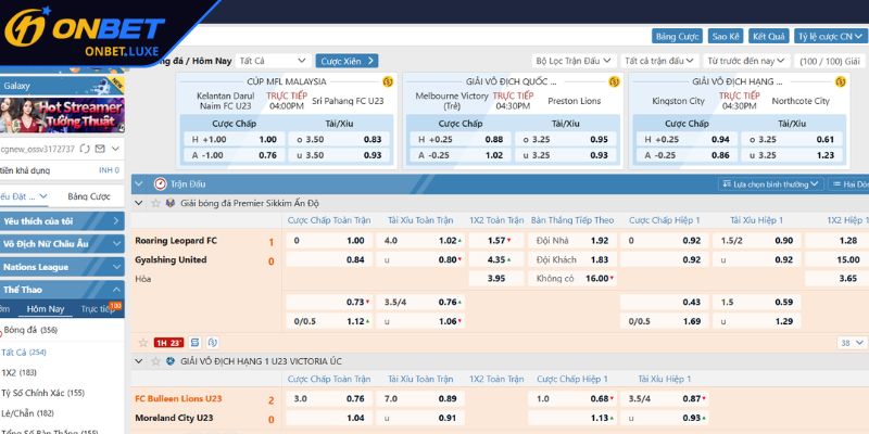 Giới thiệu về sảnh cược SABA