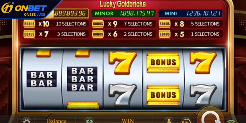 Lucky Gold Bricks hấp dẫn